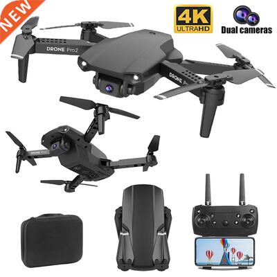 New E99 Pro2 Rc Drone 4K Hd Dual Cameras Wifi Fpv Professio