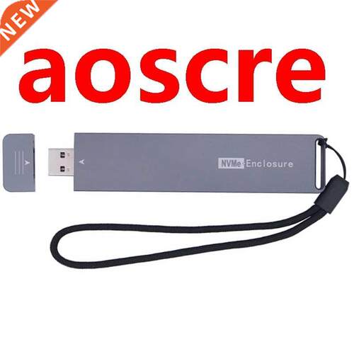 M2 SSD Case NVME Enclosure M.2 to USB TYPE-A 3.1 SSD Adapter