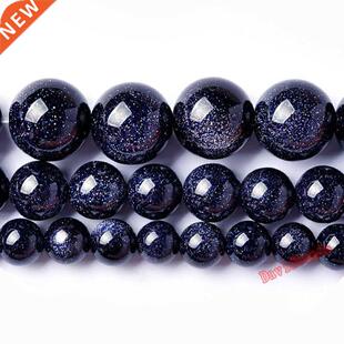 Blue SandStone Round Factory Beads Natural Loose 16&am price