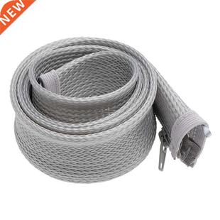 Flexible Hider Zipper Cord Wire Nylon Cover Sleeve Cable