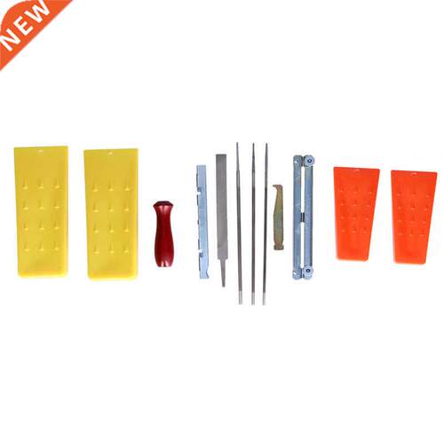 Tree Felling Wedges Chain Saw Sharpening Kit Hardwood Handle