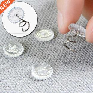20PCS Bed Sheet Clip Fixer Transparent Twist Nail Sofa Cushi