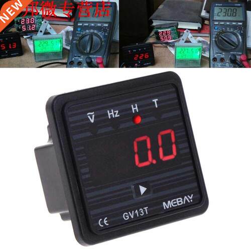 C 220V Digitl Voltmeter Diesel Genertor Frequency Hour Te