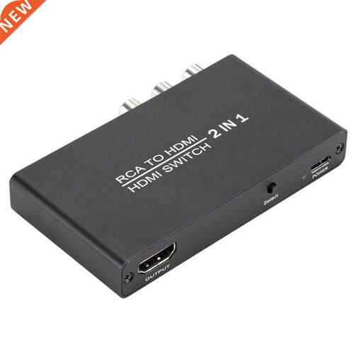 in 1 out RCA Converter Adapter Lap Game Console Switch