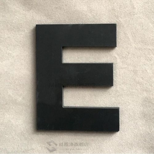 3D Black Capital English Letters Wall er PVC Foam Board Alph