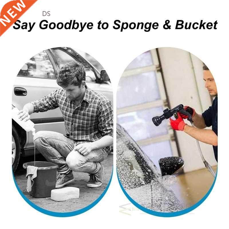 Garden Hose Foam Nozzle, 8 Mode Adjustable Foam Sprayer, Car图片