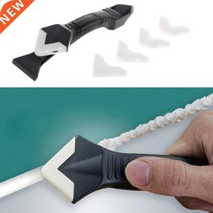 DIY 3 In 1 Sealant Angle Scraper Silicone Trowel Grout Caulk