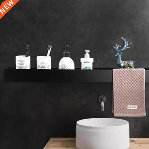 Space Aluminum Bathroom Shelf Wall Mount Shower Shampoo Soap