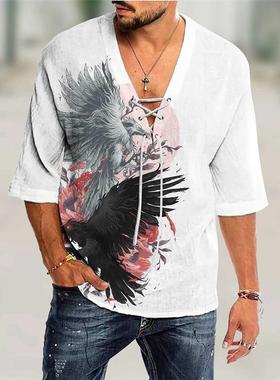 New Men's Basic T-Shirt Spring Summer Casual Shirt Short