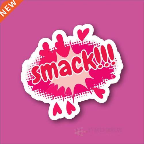 Smack Pop Art Laptop and Phone Sticker-Decal max.8cm