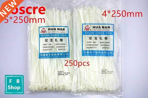 High quality 250Pcs/pack 5*250mm/4*250 width 3.6mm White Co