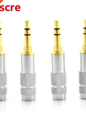 4pcs Gold plated Stereo 3.5mm 3 Pole Repair Headphone Jack P