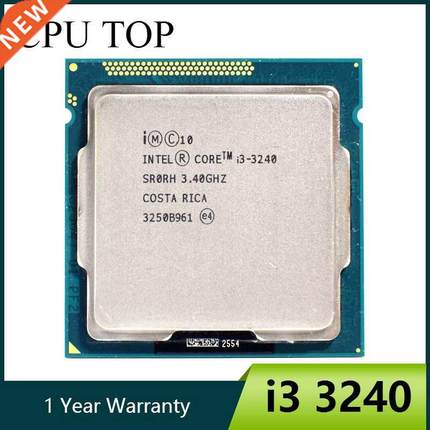 i3 3240 Dual Core 3.4GHz LGA 1155 3MB Cache CP Processor