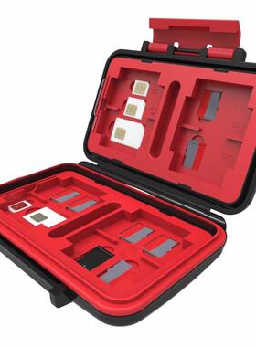 Memory Card Case Holder for 8 x SD SDHC Cards MC-SD8 Anti-sh