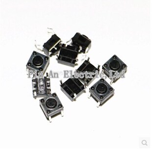 50pcs/lot 6x6x7MM 4PIN G92 Tactile Tact Push Button Micro Sw