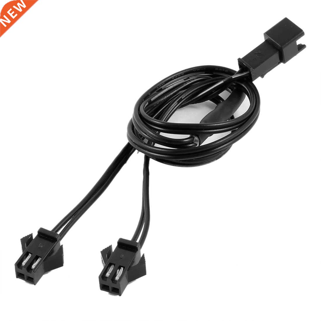 Female to Male 2 Pin Connector EL Wire Inverter 2 Way Splitt