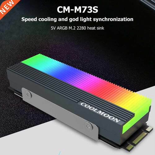 C-7s .2 Argb Ssd Heatsink Cooler 2280 Solid State Hard Di