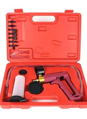 Hand Held Vacuum Pressure Pump Tester Tool Brake Bleeder Kit