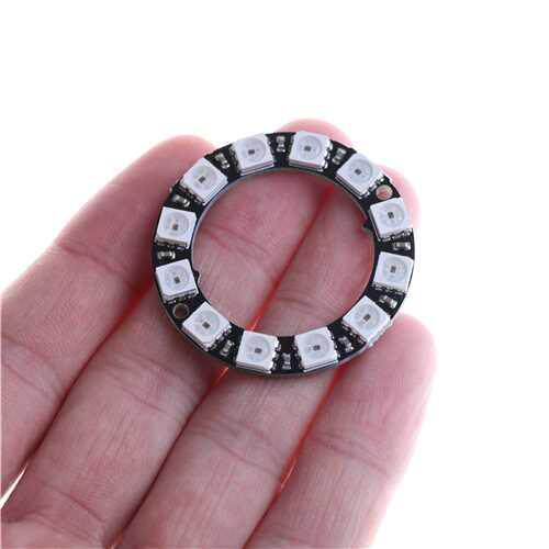 12Bit WS2812B 5050 RGB LED + Integrated Driver Module For Ar