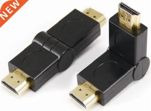 angled HDMI Male 180 Adapter Rotating