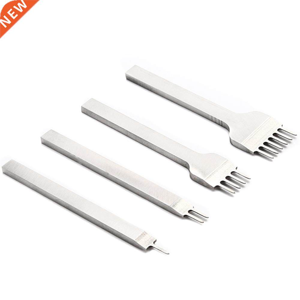 1 2 4 6 Prongs Leather Craft Tools 4mm Hole Punches Leather
