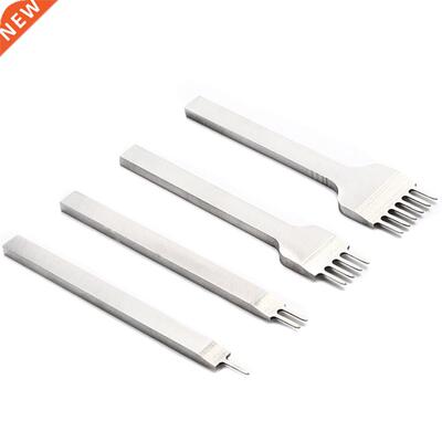 1 2 4 6 Prongs Leather Craft Tools 4mm Hole Punches Leather