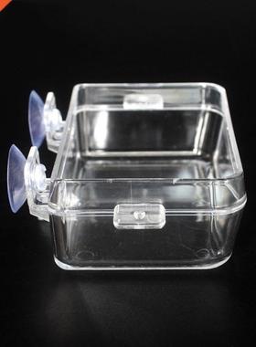 Transparent Reptle Feeder Ant-escape Food Bowl Turtle Lza