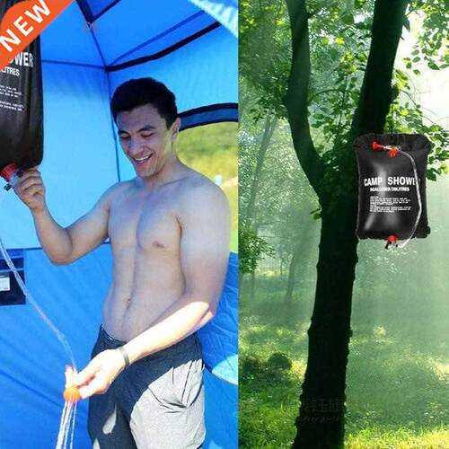 Shower Bag Foldable Solar Energy Heated Camp PVC Water Picni