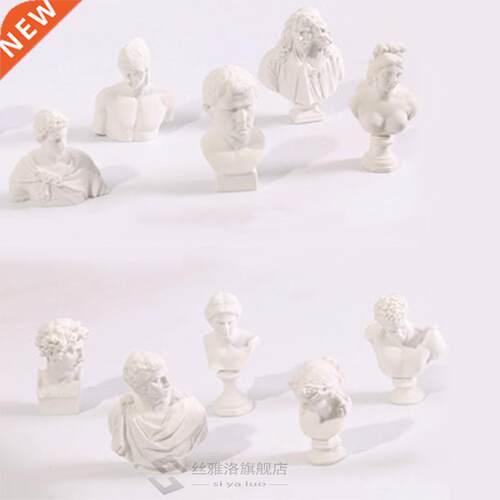 10PCS/SET Figures of ancient Greek mythology Statue Mini Fig