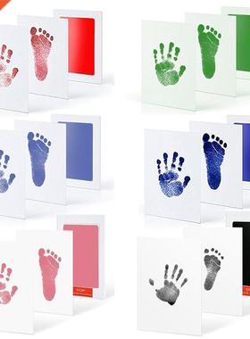 Baby Footprint Handprint Imprint Safe Non-Toxic Newborn Babi