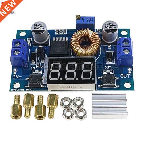 1PCS 5A high power 75W DC-DC adjustable step-down module wit