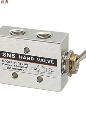 Robinet à bascule pneumatique en acier au carbone HL2