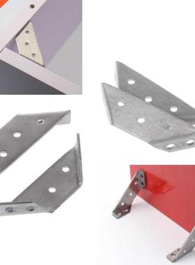4PCS Small Stanless Steel Support Rght Angle Code Fxed Br
