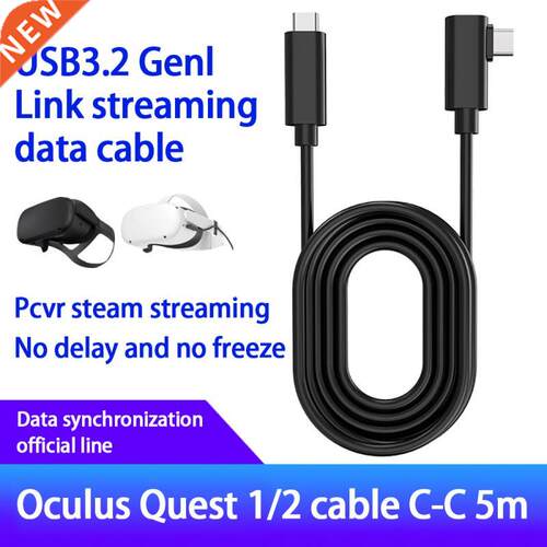 Type C Elbow Design For Oculus Quest2 Charging Cable Type C