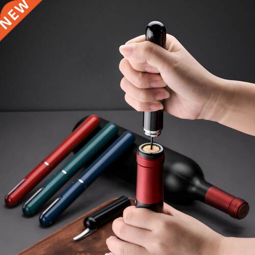 2 In 1 ?Enhanced Air Pump Wine Bottle Opener Pin Cork Remove