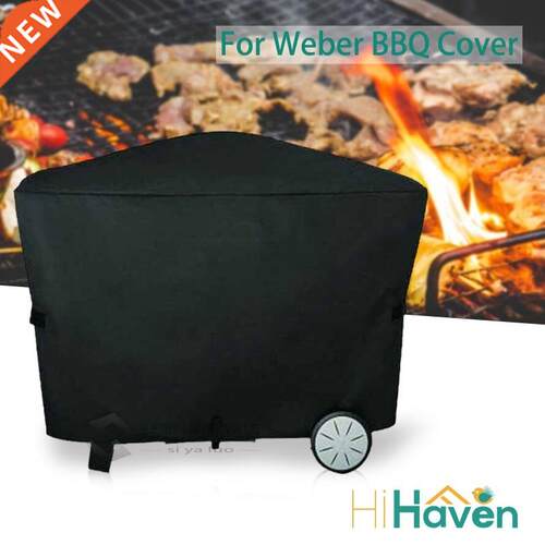 BBQ Grill Cover for Weber Q2000 Q000 BBQ Cover Outdoor Barb