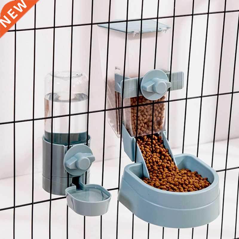 Automatic Pet Bowls Cage Hanging Feeder Pet Water Bottle Foo