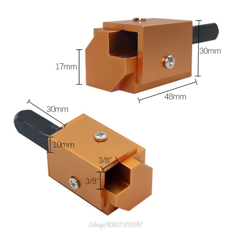 right angle punching square chisel metal diy furniture hinge