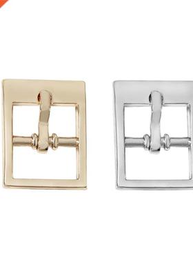 4pcs/pck Metl Wire Formed Hlf Single Roller Belt Buckles