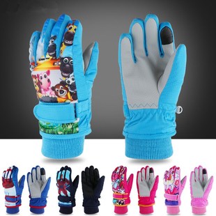 Snow Gloves Children's Ski Gloves Boys and Girls Baby