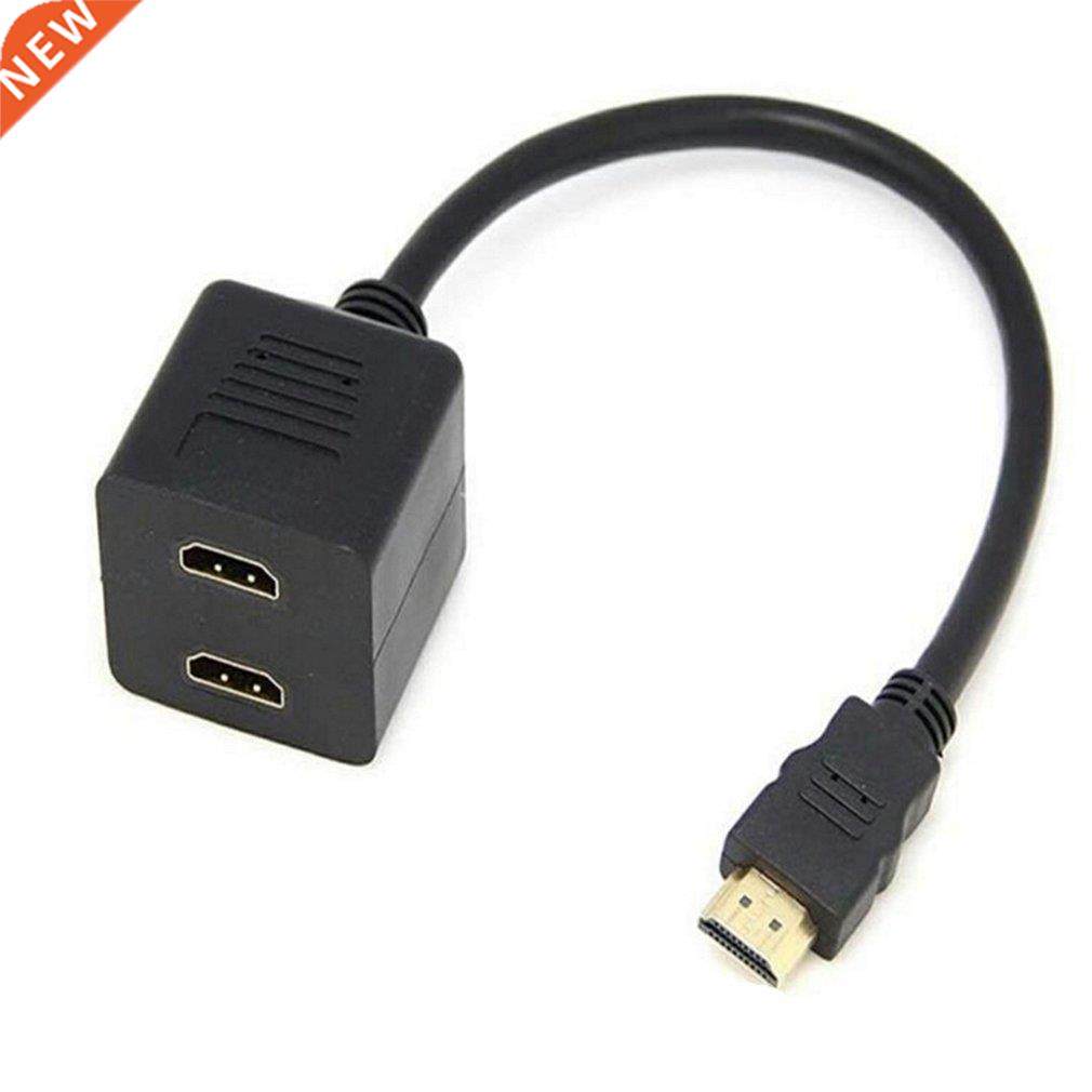 1x2 Switch Splitter HDMI-compatible 1080P 1 in 2 Out for Dua