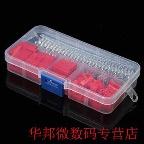 300pcs Crimp Industrial 2.54mm DIY Electric Red Female Male