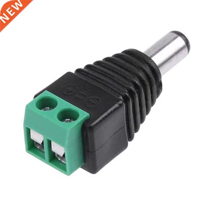 20pcs CCTV BNC Accessories 5.5mm x 2.1mm Male DC Power conve