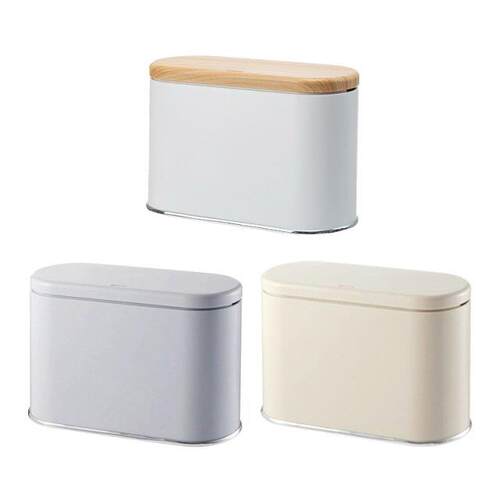 Desktop Mini Trash Can Garage in with Lid Ruish Waste Co