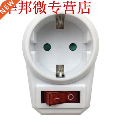 European Conversion Plug 250V 16A 3680W 1 to 1 Way Socket Ge