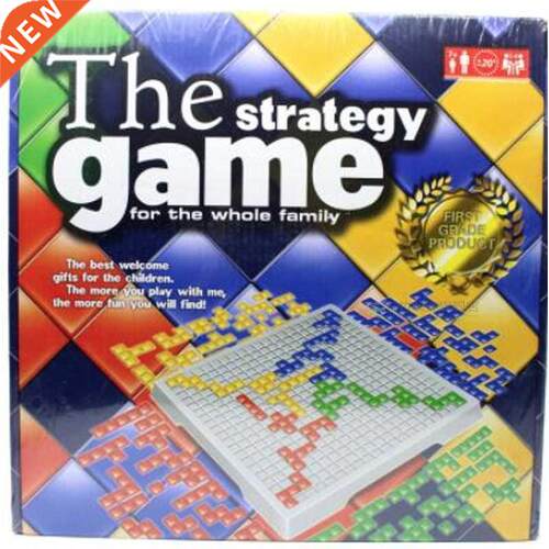 The rategy Blokus Board Educational Squares Easy To Pla
