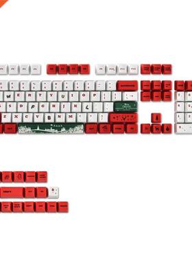 123 Keys Christmas Keycaps PBT Dye Sublimation Personlized O