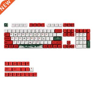 123 Keys Christmas Keycaps PBT Dye Sublimation Personlized O