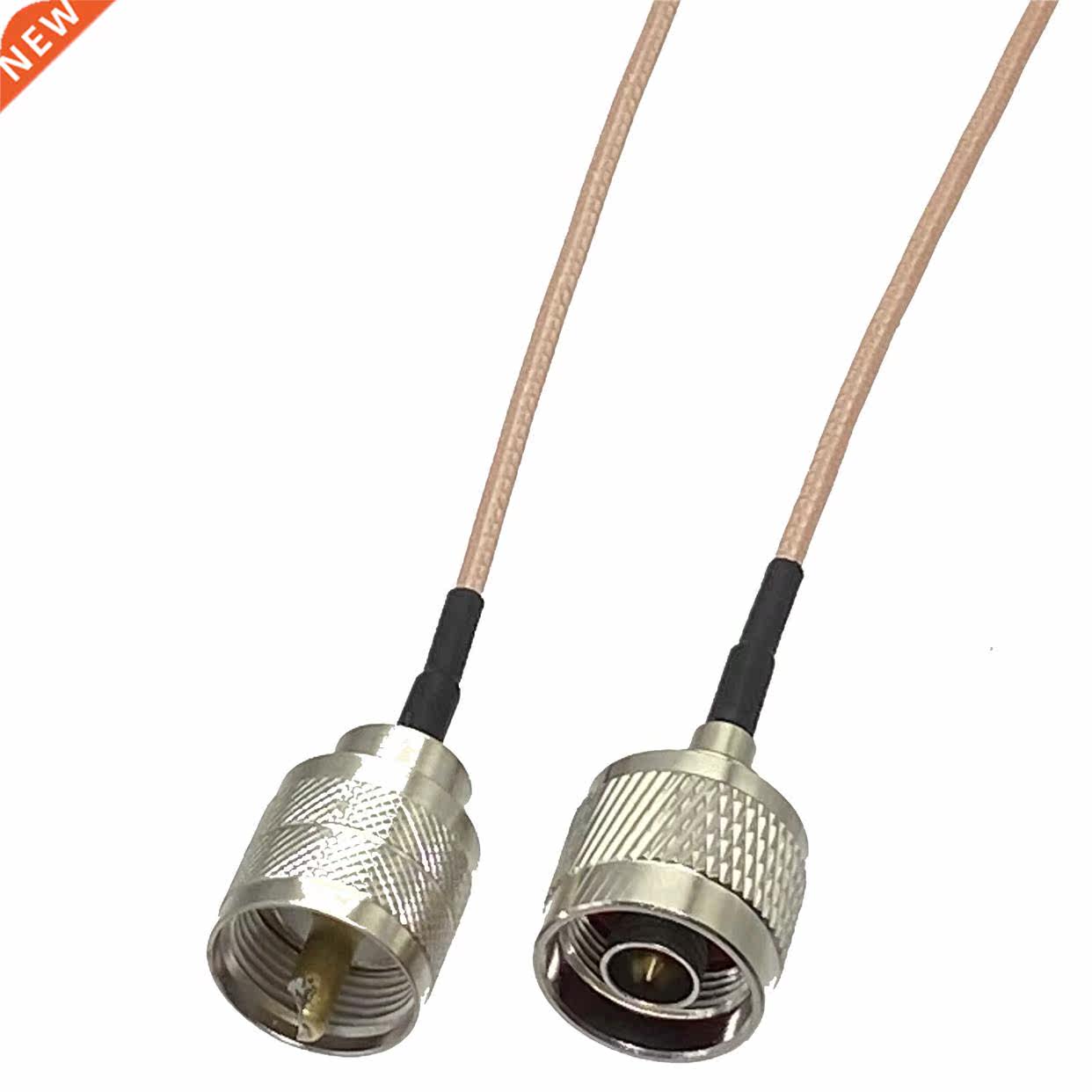 1pcs RG316 N Male Plug to UHF PL259 Male Plug RF Coaxial Con
