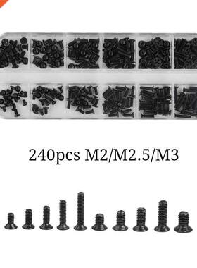 240Pcs/set Repair Screws Kit 适用于 Laptop Micro Computer Ca